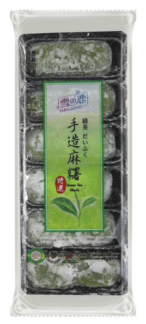 手造麻糬/綠茶  |產品介紹|小確幸常溫|多變麻糬